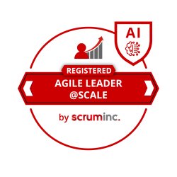 Registered Agile Leader@Scale with AI