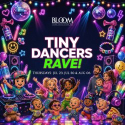 TINY DANCERS RAVE feat. DJ Giggle and hosts Lottie & Lola