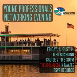 Lake Young Professionals Networking Cruise on the Dora Queen