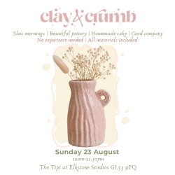 Clay & Crumb Bud Vase Workshop