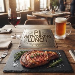 P1 Casual Networking Lunch - Friday 13 November 2026