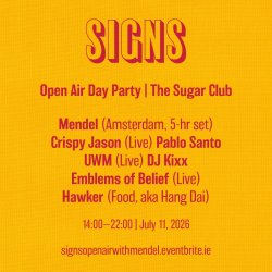 Open Air Day Party w/ Mendel (AMS), UWM (LIVE), Crispy Jason (LIVE),  Pablo Santo + lots more