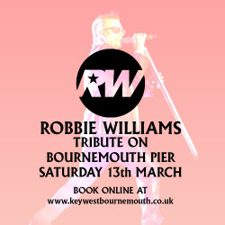 Robbie Williams Tribute on Bournemouth Pier