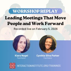 RECORDING: Leading Meetings That Move People and Work Forward