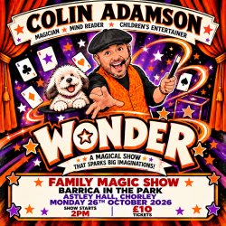 WONDER - Family Magic and Mind Reading Show at Barrica in the Park