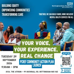 Your Voice, Your Experience, Real Change: PCREF Community Action Plan Launch