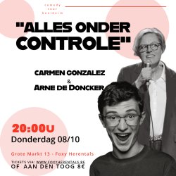Alles onder control (Benidorm tour) Carmen Conzalez & Arne de doncker
