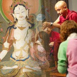 White Tara Empowerment and Refuge Ceremony with Mingyur Rinpoche inside The Great Stupa. A free event, open to all.