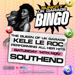 Sun City Bingo - Southend | UK GARAGE BINGO - 2026 TOUR