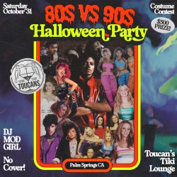 Halloween Party 80s vs 90s (NO COVER)