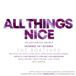 All Things Nice - THE BOTTOMLESS BRUNCH OCTOBER