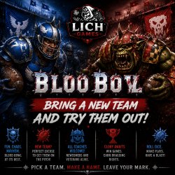 BLOOD BOWL TRYOUTS!