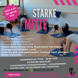 Starke Mitte Training Abend