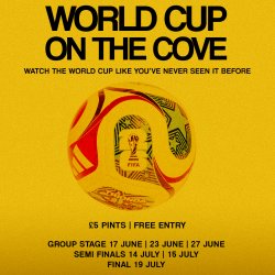 WORLD CUP ON THE COVE