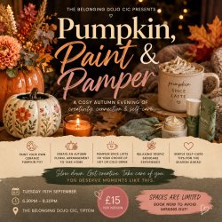 🍂 The Cosy Collection presents... Pumpkin, Paint & Pamper