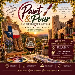 Paint & Pour at Republic Wine Castle