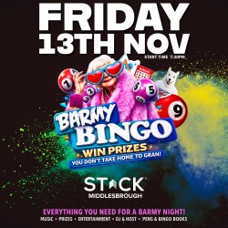 Barmy Bingo