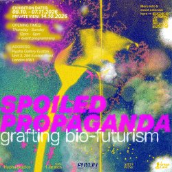 Hypha Frieze | Private View - SPOILED PROPAGANDA: grafting bio-futurism