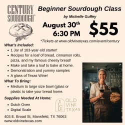 Century Sourdough Class - 8/30