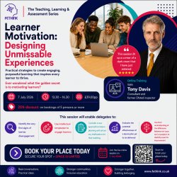 Advert for an online webinar: Assessment and the Art of Lazy Teaching