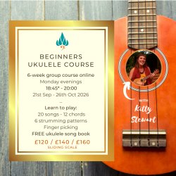 Beginners Ukulele Course Online - Sept 2026