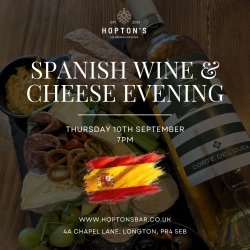 Spanish Wine & Cheese Evening
