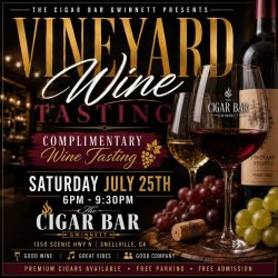 COMPLIMENTARY VINEYARD WINE TASTING 🍷