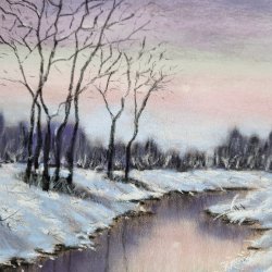 Winter Scene watercolour workshop