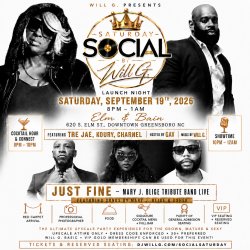 🍸SATURDAY SOCIAL BY WILL G. || JUST FINE-MARY J. BLIGE TRIBUTE BAND LIVE || FEATURING SONGS BY MARY J. BLIGE + USHER 🍸
