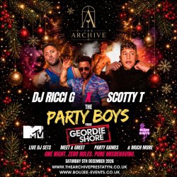 Party Night with The Party Boys from Geordie Shore