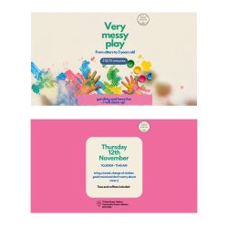 Bella’s play club - Very messy play