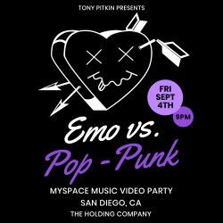 Emo vs. Pop-Punk: Myspace Music Video Party