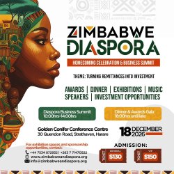 ZIMBABWE DIASPORA HOMECOMING CELEBRATION & BUSINESS SUMMIT