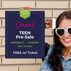 Teen Pre-Sale Fall 2026