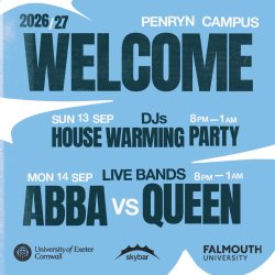 Falmouth and Exeter Welcome Week 2026 - House Warming Party