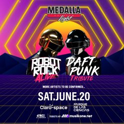 Medalla Light - Robot Rock Alive (DAFT PUNK EXPERIENCE)