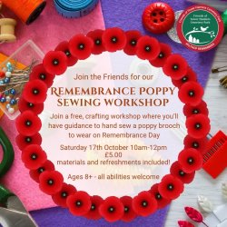 Sew a Remembrance Poppy