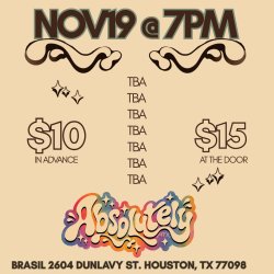 Absolutely HTX November Showcase