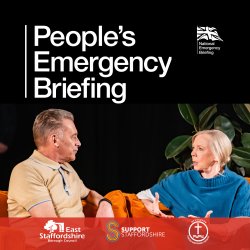 Peoples Emergency Briefing Poster
