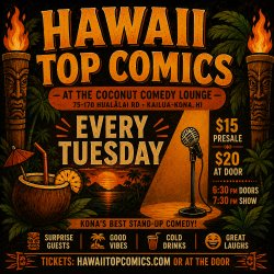 Super Secret Comedy Show with Headliner Heston Kaaihue