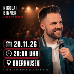 Standup Comedy Nikolai Binner Oberhausen