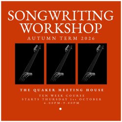 Songwriting Workshop Autumn Term 2026
