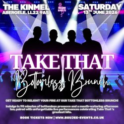 Take That Inspired Bottomless Brunch - Abergele