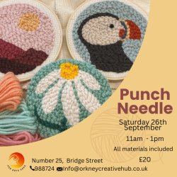Punch Needle with Bethan