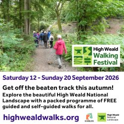 Make a donation to the High Weald Walking Festival