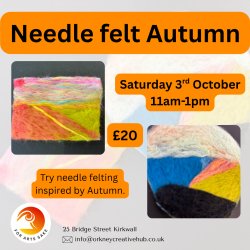 Needle Felt Autumn