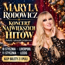Maryla Rodowicz - koncert | Liverpool, Leeds 2027