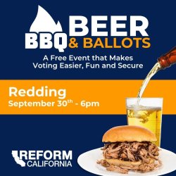 Barbeque, Beer, & Ballots - Redding