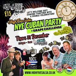 HFS New Year's Eve Party 🎉Double Celebration 🍇3x🎧 DJ Rich, DJ Rafi, DJ Noe [Thu 31 Dec, Redhill]
