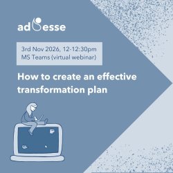 How to create an effective transformation plan